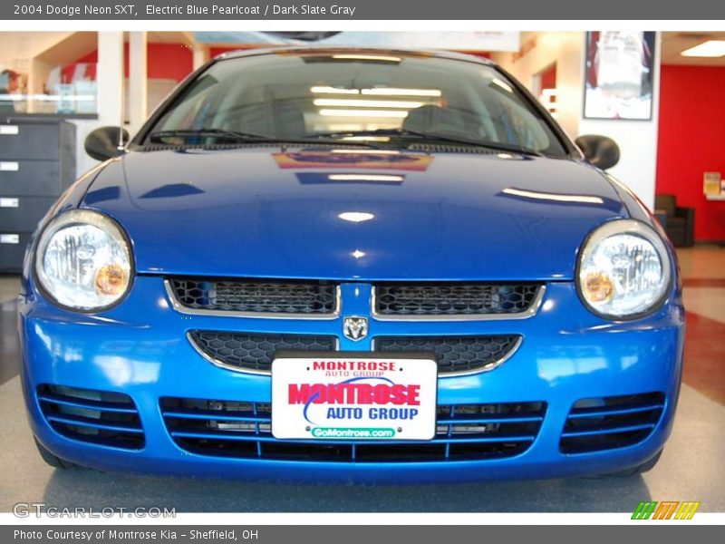Electric Blue Pearlcoat / Dark Slate Gray 2004 Dodge Neon SXT
