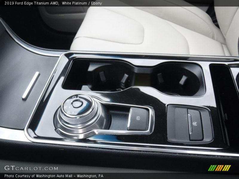 White Platinum / Ebony 2019 Ford Edge Titanium AWD