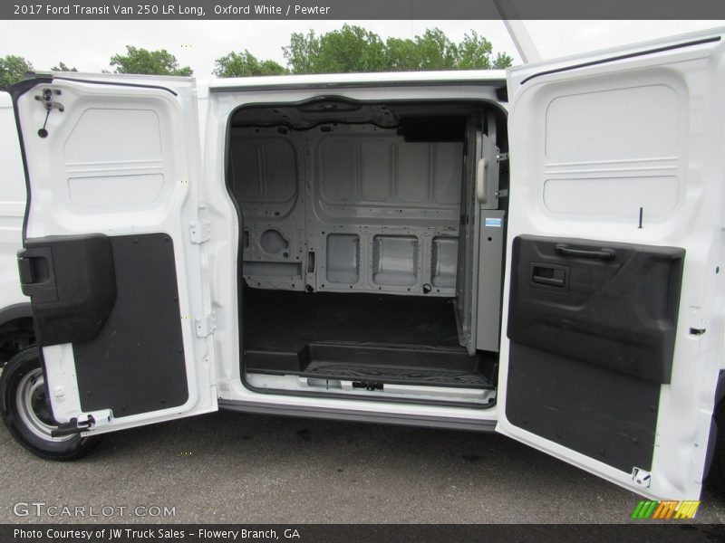 Oxford White / Pewter 2017 Ford Transit Van 250 LR Long