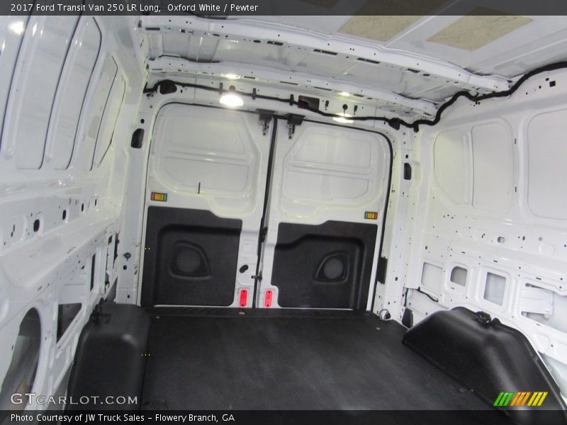 Oxford White / Pewter 2017 Ford Transit Van 250 LR Long
