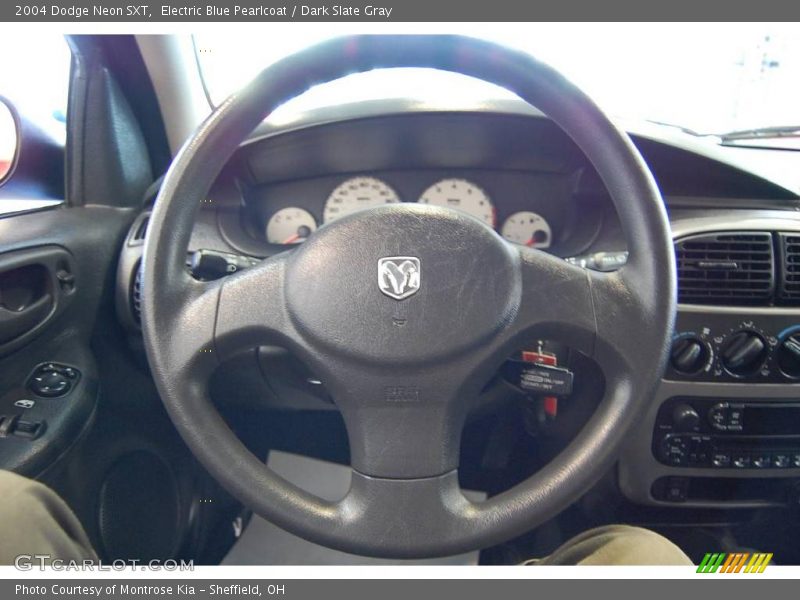 Electric Blue Pearlcoat / Dark Slate Gray 2004 Dodge Neon SXT