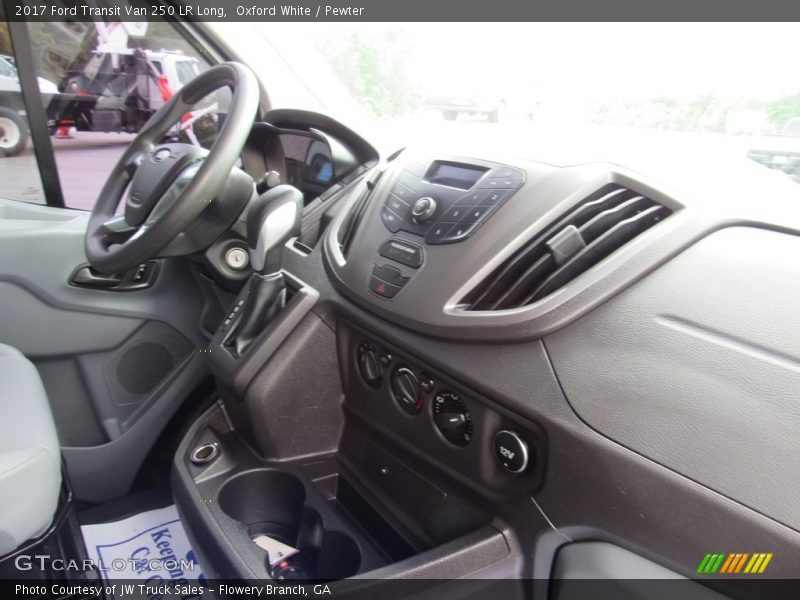 Dashboard of 2017 Transit Van 250 LR Long