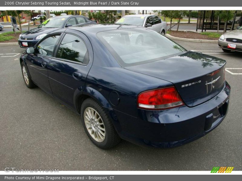 Midnight Blue Pearl / Dark Slate Gray 2006 Chrysler Sebring Touring Sedan
