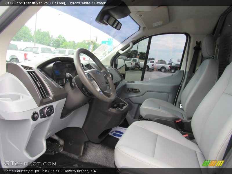  2017 Transit Van 250 LR Long Pewter Interior