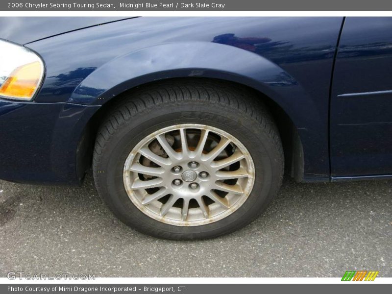 Midnight Blue Pearl / Dark Slate Gray 2006 Chrysler Sebring Touring Sedan