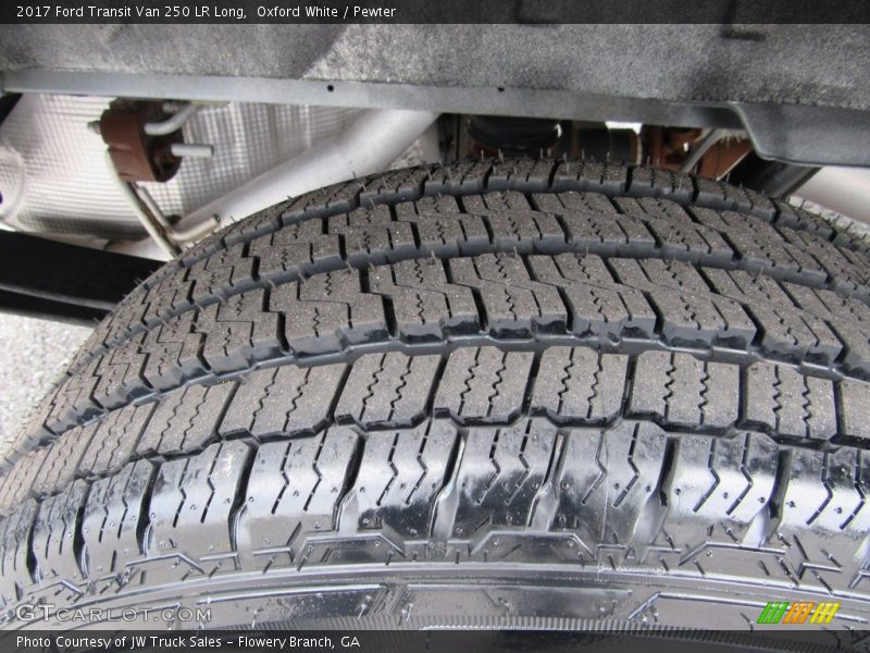 Oxford White / Pewter 2017 Ford Transit Van 250 LR Long
