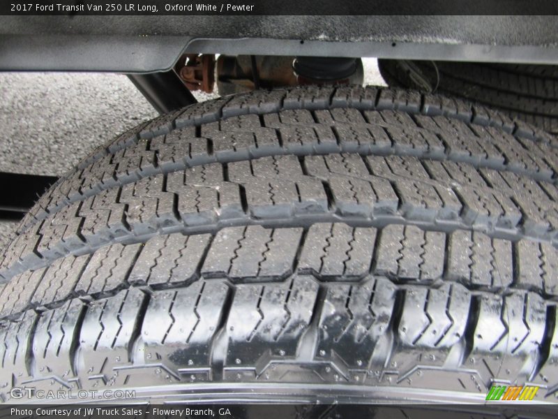 Oxford White / Pewter 2017 Ford Transit Van 250 LR Long
