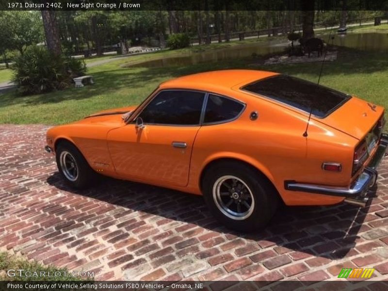 New Sight Orange / Brown 1971 Datsun 240Z