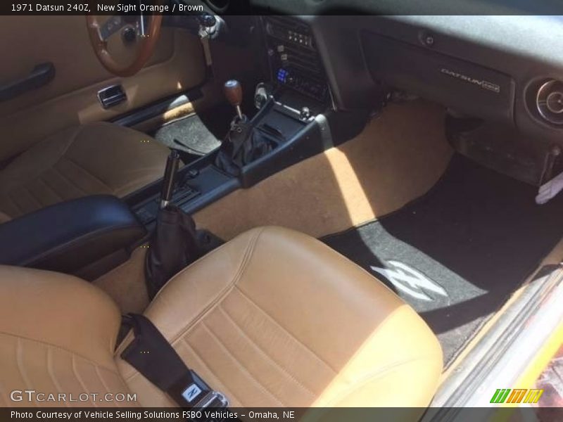 New Sight Orange / Brown 1971 Datsun 240Z