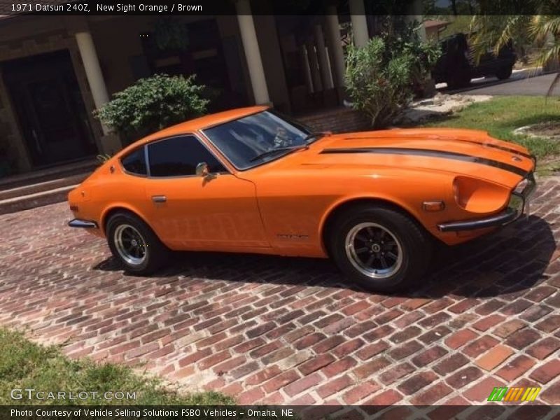 New Sight Orange / Brown 1971 Datsun 240Z