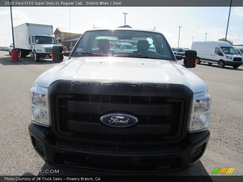 Oxford White / Steel 2016 Ford F250 Super Duty XL Regular Cab