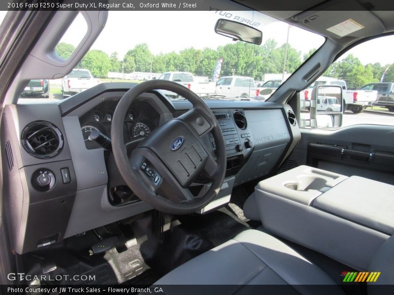 Oxford White / Steel 2016 Ford F250 Super Duty XL Regular Cab