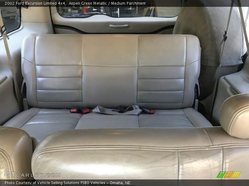 Rear Seat of 2002 Excursion Limited 4x4