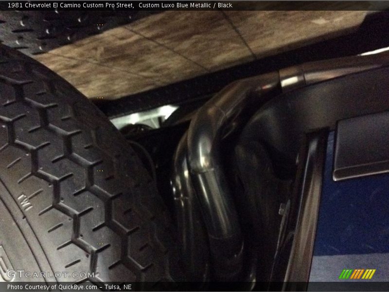 Custom Luxo Blue Metallic / Black 1981 Chevrolet El Camino Custom Pro Street