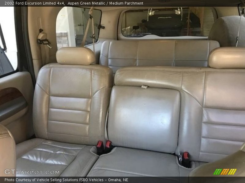 Rear Seat of 2002 Excursion Limited 4x4