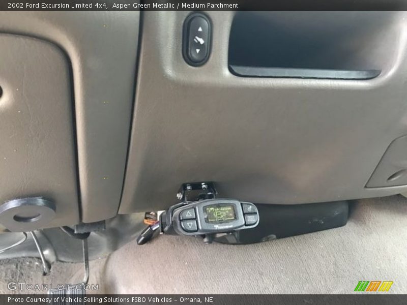 Aspen Green Metallic / Medium Parchment 2002 Ford Excursion Limited 4x4