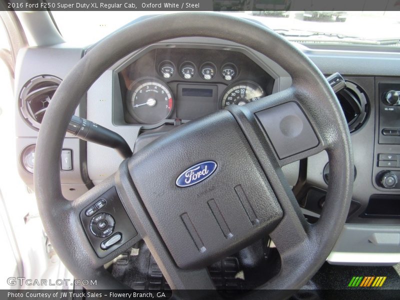 Oxford White / Steel 2016 Ford F250 Super Duty XL Regular Cab