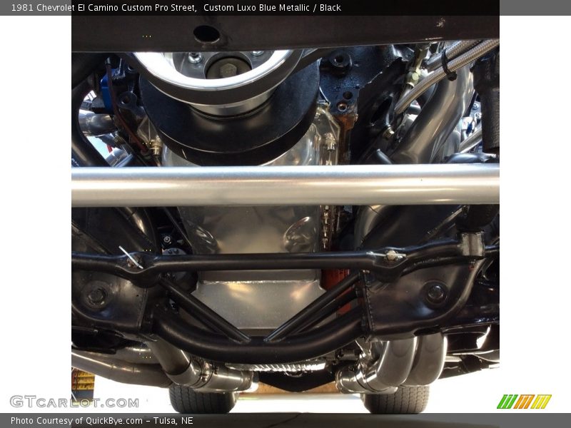 Undercarriage of 1981 El Camino Custom Pro Street