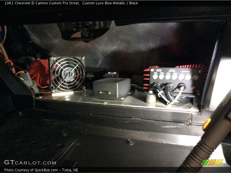 Custom Luxo Blue Metallic / Black 1981 Chevrolet El Camino Custom Pro Street
