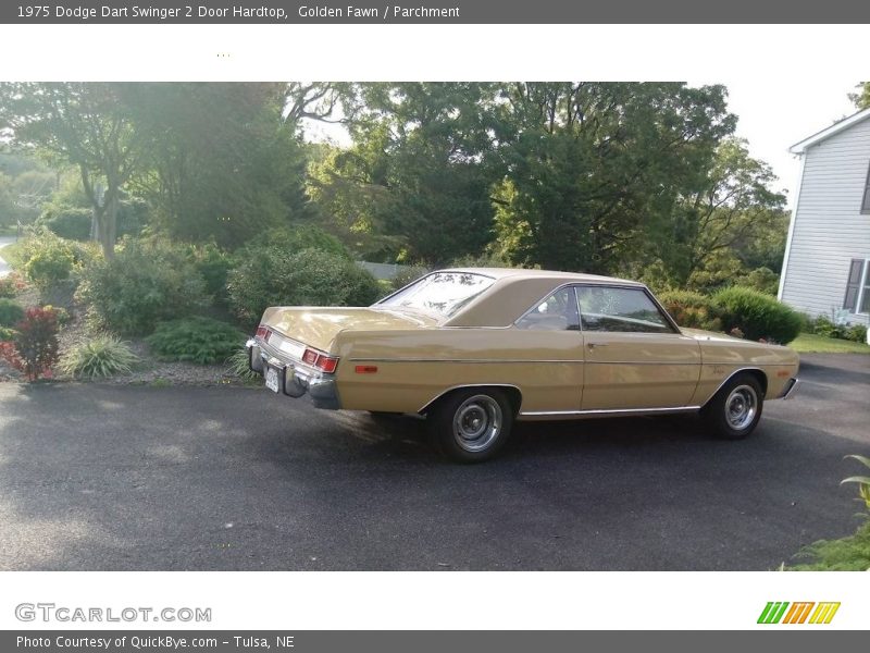 Golden Fawn / Parchment 1975 Dodge Dart Swinger 2 Door Hardtop