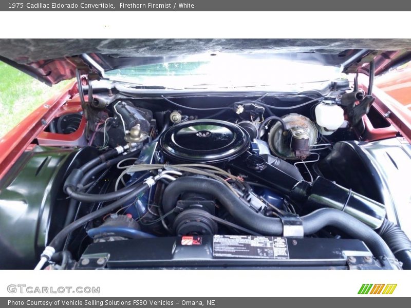  1975 Eldorado Convertible Engine - 500 cid OHV 16-Valve V8
