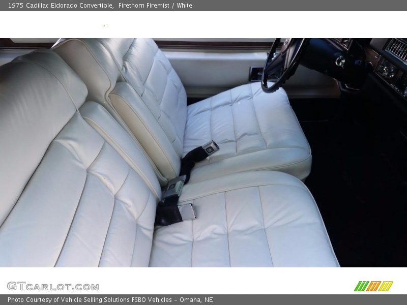  1975 Eldorado Convertible White Interior
