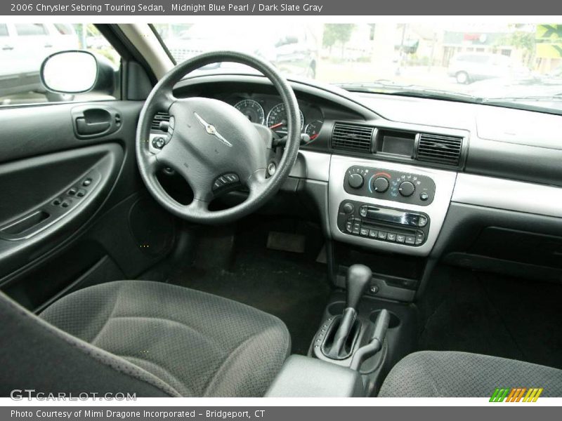 Midnight Blue Pearl / Dark Slate Gray 2006 Chrysler Sebring Touring Sedan