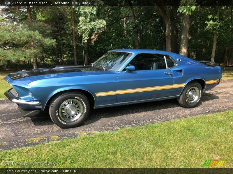 Front 3/4 View of 1969 Mustang Mach 1