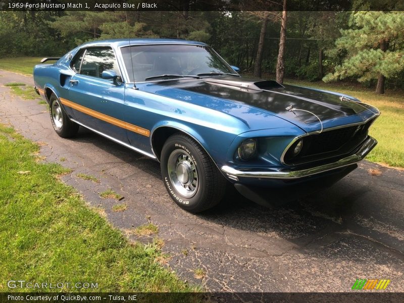  1969 Mustang Mach 1 Acapulco Blue