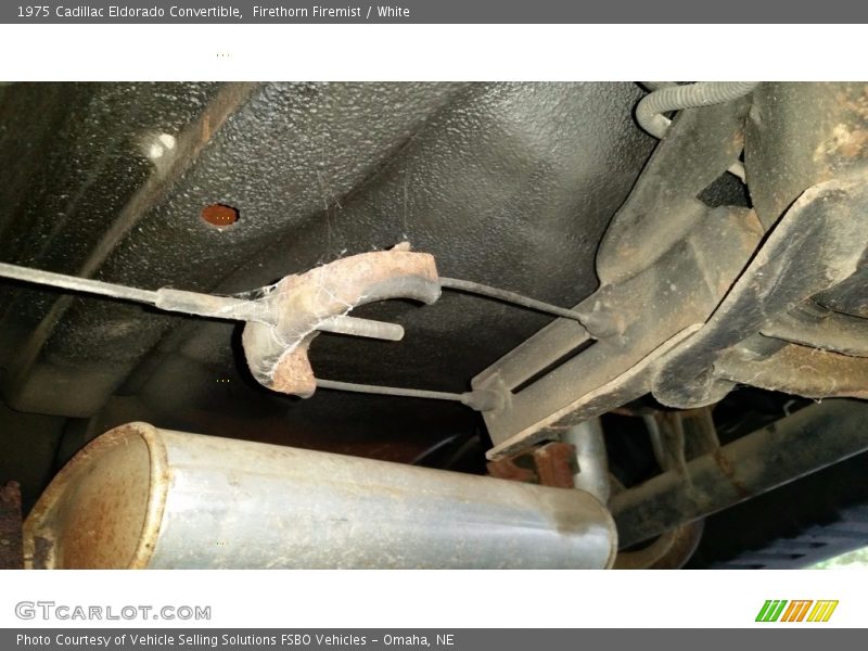 Undercarriage of 1975 Eldorado Convertible