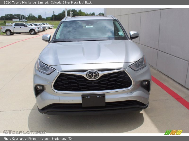 Celestial Silver Metallic / Black 2020 Toyota Highlander Limited