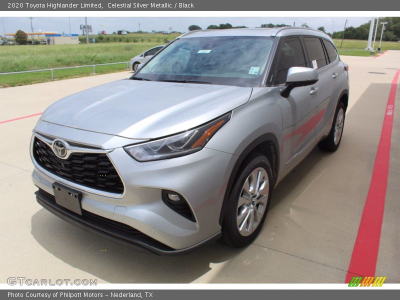 Celestial Silver Metallic / Black 2020 Toyota Highlander Limited