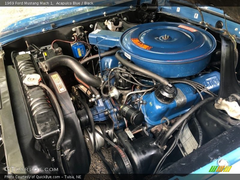  1969 Mustang Mach 1 Engine - 351 Cleveland V8