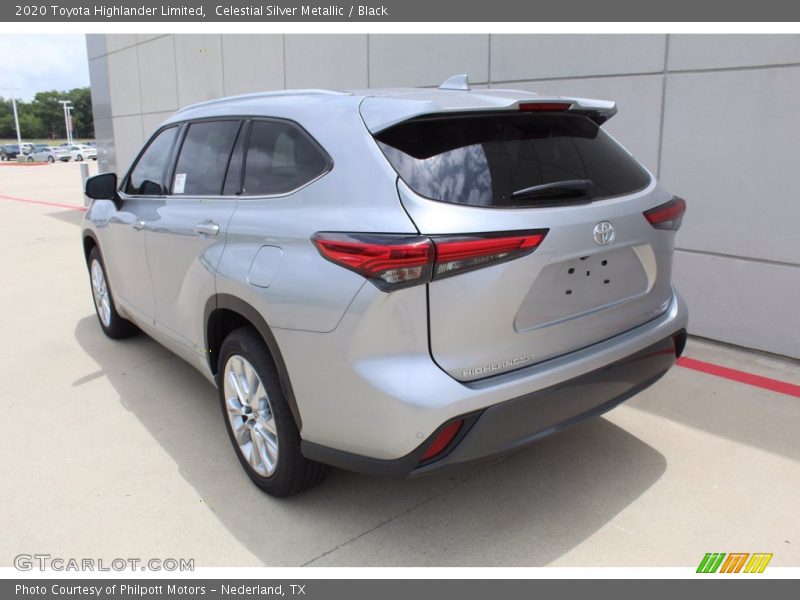 Celestial Silver Metallic / Black 2020 Toyota Highlander Limited