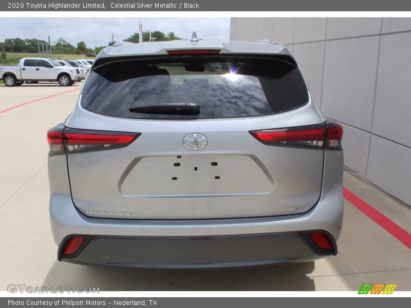 Celestial Silver Metallic / Black 2020 Toyota Highlander Limited