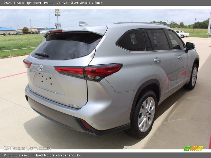 Celestial Silver Metallic / Black 2020 Toyota Highlander Limited