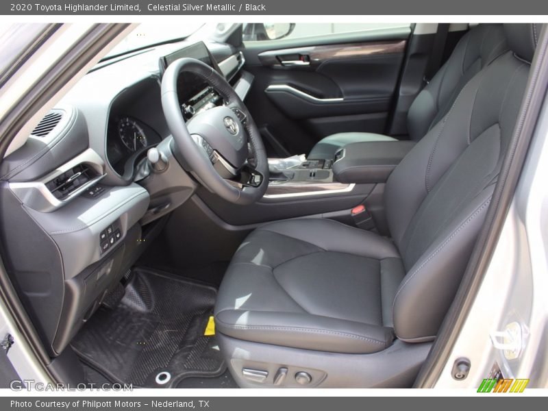Celestial Silver Metallic / Black 2020 Toyota Highlander Limited