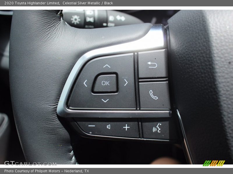 Celestial Silver Metallic / Black 2020 Toyota Highlander Limited