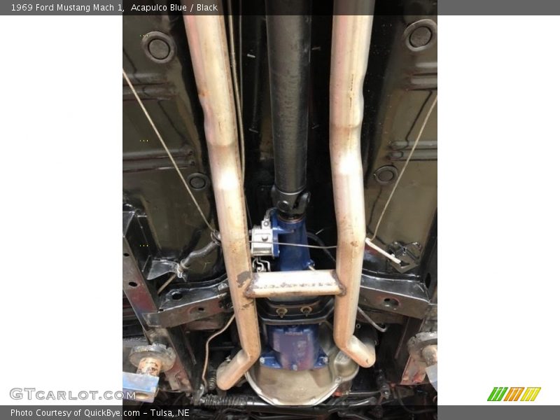 Undercarriage of 1969 Mustang Mach 1
