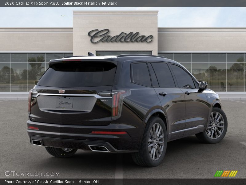 Stellar Black Metallic / Jet Black 2020 Cadillac XT6 Sport AWD