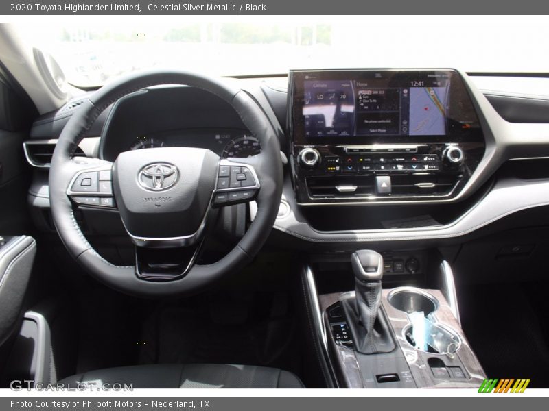 Celestial Silver Metallic / Black 2020 Toyota Highlander Limited