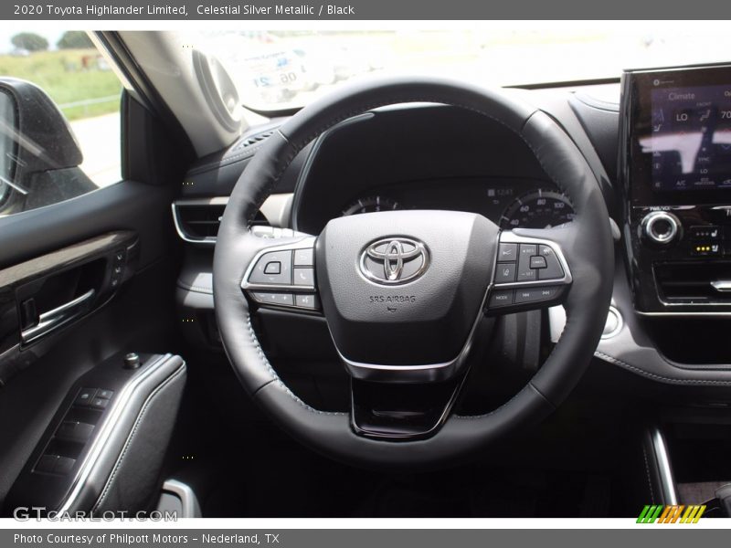 Celestial Silver Metallic / Black 2020 Toyota Highlander Limited