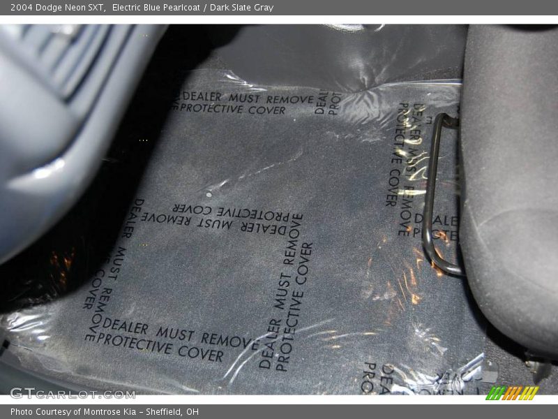 Electric Blue Pearlcoat / Dark Slate Gray 2004 Dodge Neon SXT