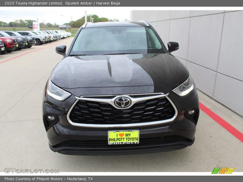 Opulent Amber / Harvest Beige 2020 Toyota Highlander Limited