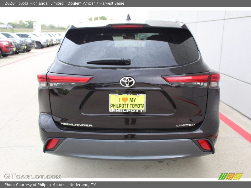 Opulent Amber / Harvest Beige 2020 Toyota Highlander Limited