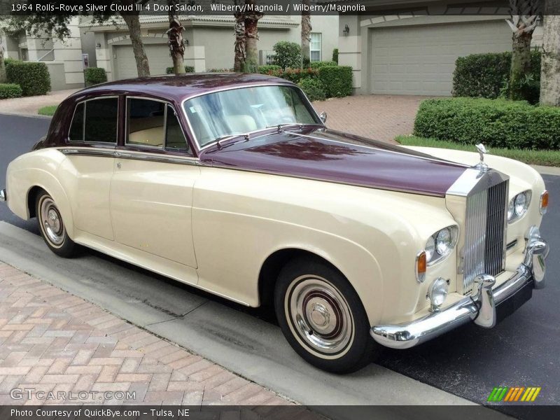 Front 3/4 View of 1964 Silver Cloud III 4 Door Saloon
