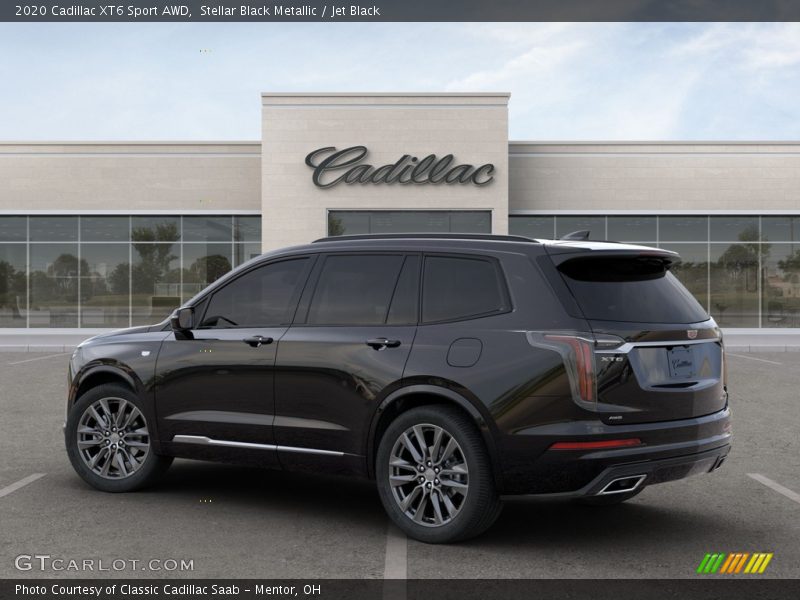 Stellar Black Metallic / Jet Black 2020 Cadillac XT6 Sport AWD