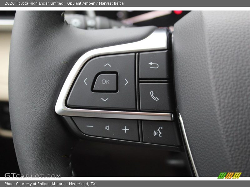 Opulent Amber / Harvest Beige 2020 Toyota Highlander Limited