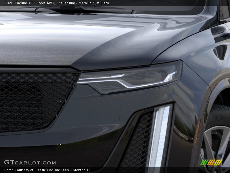 Stellar Black Metallic / Jet Black 2020 Cadillac XT6 Sport AWD