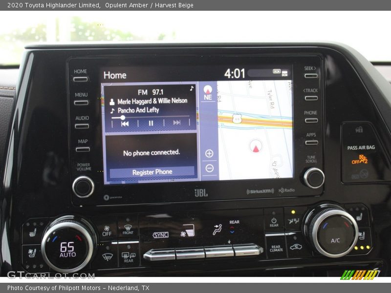 Opulent Amber / Harvest Beige 2020 Toyota Highlander Limited